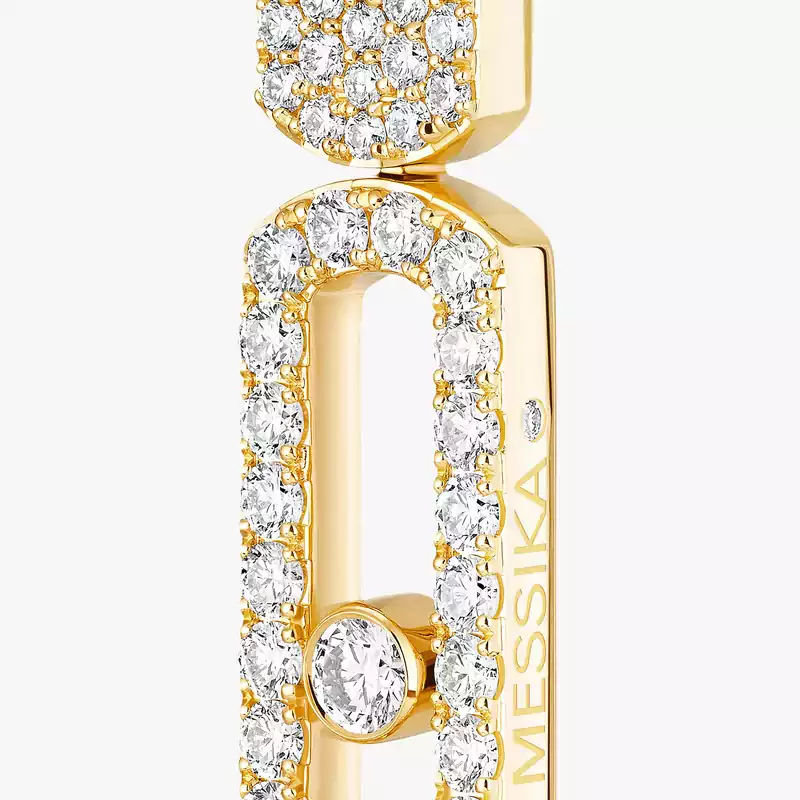 Earrings For Her Yellow Gold Diamond 《インペリアル ムーヴ》GM 13754-YG